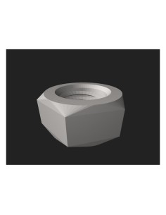 tuerca hexagonal de polea conducida m12 1 25 zairon zs11