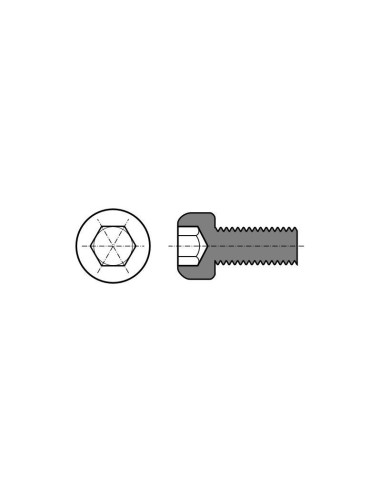 tornillo allen m8x42 dacromet zairon zs3