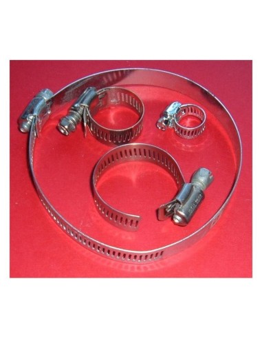 abrazadera de la caja del filtro de aire 27 51 mm acero inoxidable zairon zs3