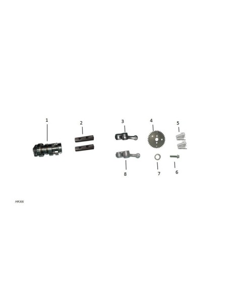 balancin de valvula de admision honda 110k48 zairon zs3