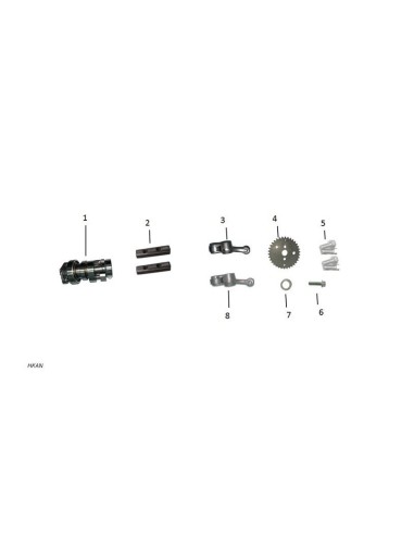 balancin de valvula de escape honda 110k48 zairon zs3