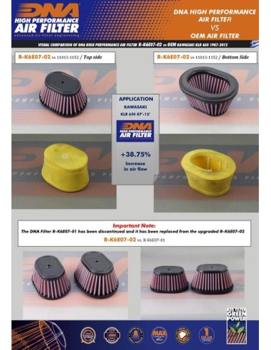 filtro de aire dna kawasaki klr 650 r k6e07 02