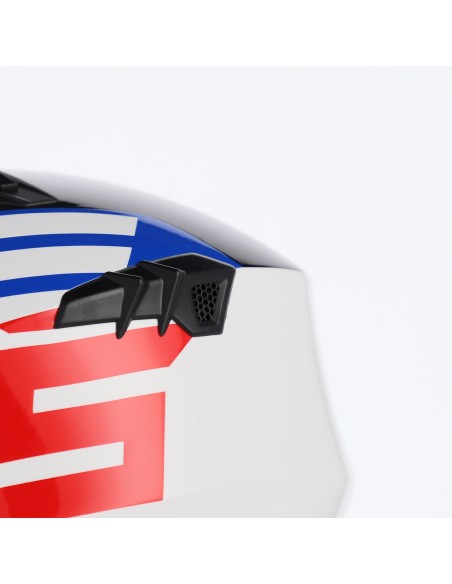 casco acerbis jet aria graphic sport 22 06 color blanco azul y rojo glossy 0026602 034