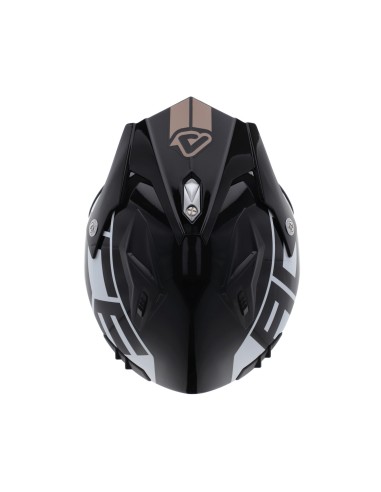 casco acerbis jet aria graphic sport 22 06 negro marron