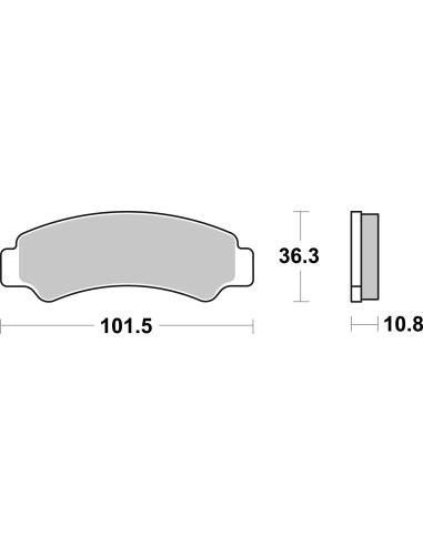 pastillas de freno brembo 07ks08sd