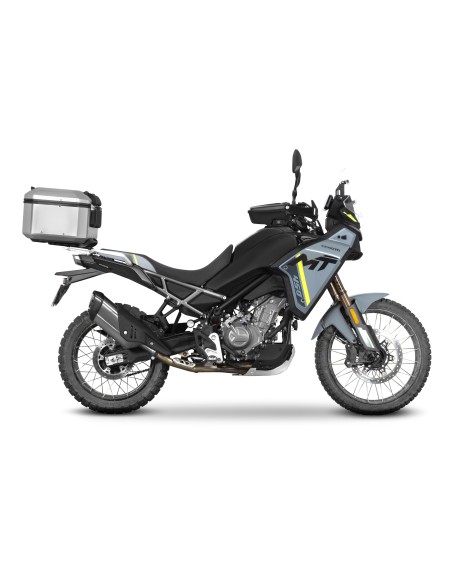 soporte maleta para cf moto 450 mt la fijacion shad top master permite montar una maleta