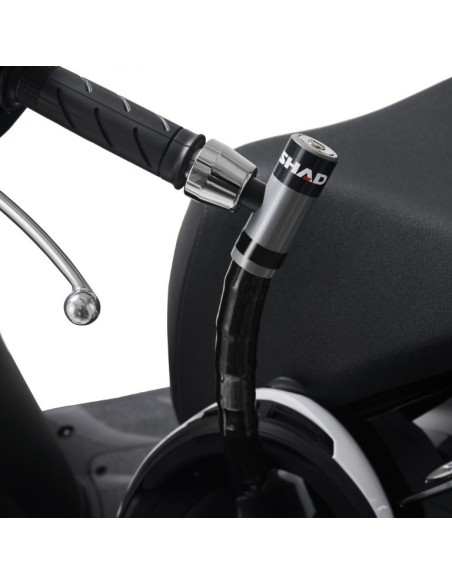 candado de manillar moto serie 2 shad sc205h c0s205h