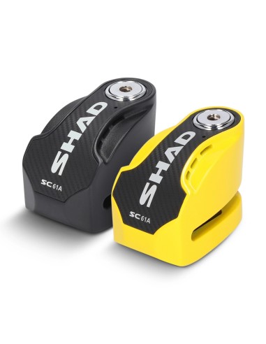 antirrobo de disco shad c0s6100a con alarma sc61a negro