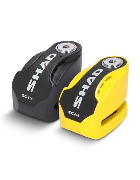 antirrobo de disco shad c0s6100a con alarma sc61a negro