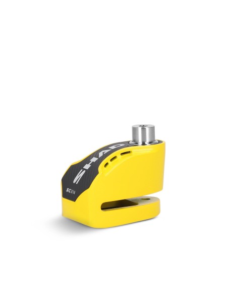 antirrobo de disco shad c0s6103a con alarma sc61a amarillo