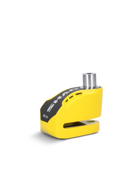 antirrobo de disco shad c0s6203a con alarma sc62a amarillo