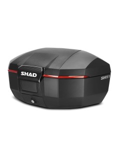 top case moto shad sh51 carbono d0b51106 baul trasero 51 litros