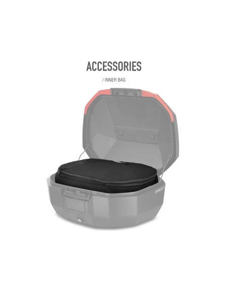 top case moto shad sh51 carbono d0b51106 baul trasero 51 litros