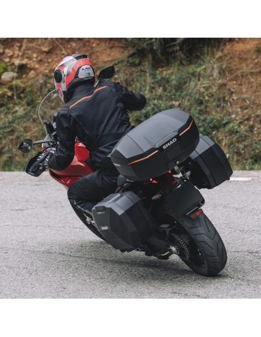 top case moto shad sh51 carbono d0b51106 baul trasero 51 litros