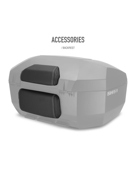 top case moto shad sh51 aluminio d0b51200 51 litros para touring y aventura