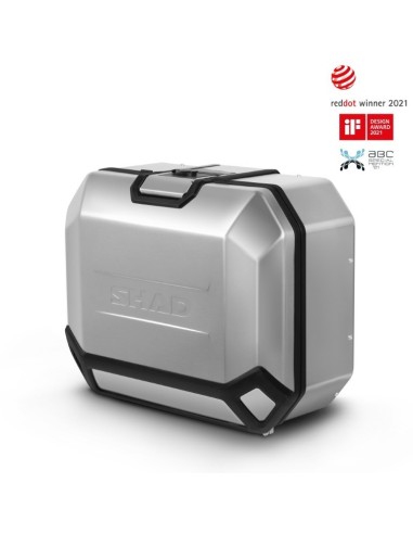 maleta moto lateral izquierda shad tr36l terra aluminio d0tr36100l