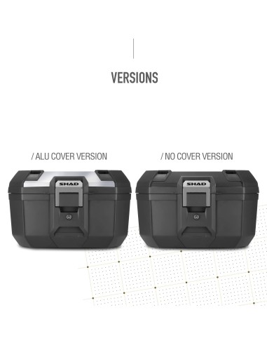 top case shad d0tr46100 tr46 terra