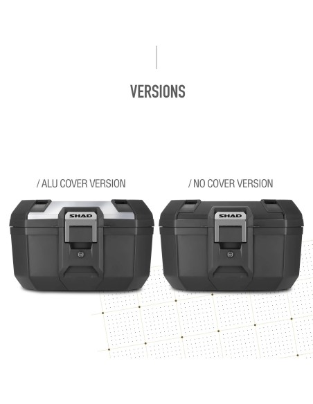 top case shad d0tr46100 tr46 terra
