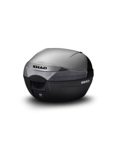 tapa shad para maleta moto sh33 nuevo titanio d1b33e815