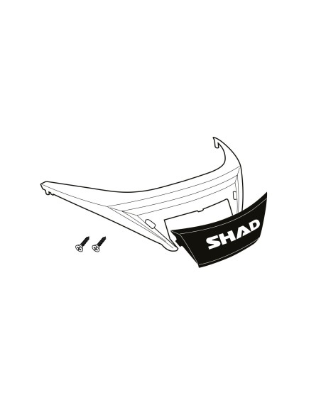 recambio catadioptico shad para maleta moto sh34 d1b342car