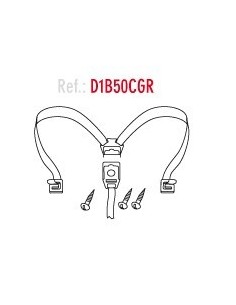 conjunto cierre goma tira sh50 shad d1b50cgr
