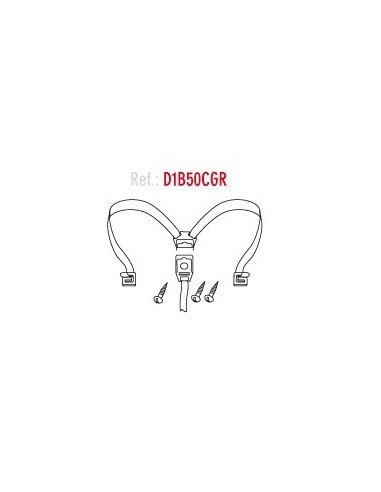 conjunto cierre goma tira sh50 shad d1b50cgr