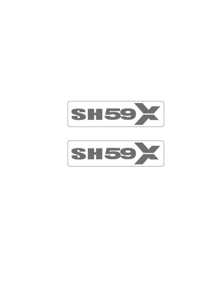 adhesivos pegatinas shad top case maleta moto sh59x d1b59etr