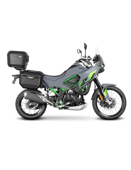 soporte lateral 3p system shad para kawasaki kle 500 modelo 2026 k0kl56if