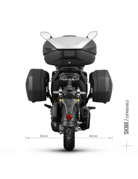 fijacion lateral keeway vieste xdv 125 300 shad k0xd33if 3p system