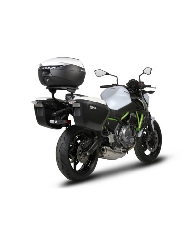 fijacion shad para maletas laterales moto kawasaki z650 k0z667if