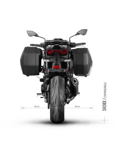 fijacion lateral 3p system shad k0z995if para kawasaki z900 2025 2026 2