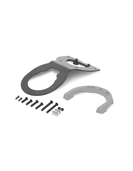 fijacion click system shad m012cs para bolsa de deposito moto guzzi v85 tt