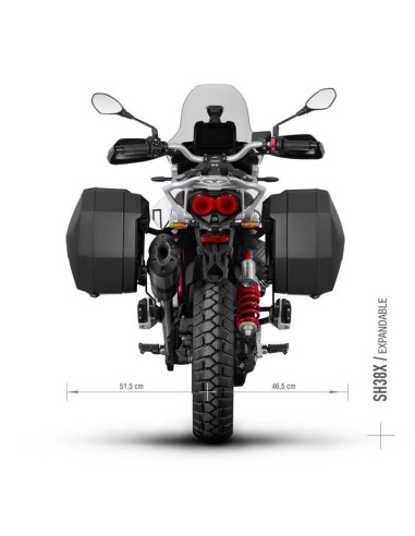 shad m0vt84if 3p system fijacion lateral moto guzzi v85 tt v85 tt travel