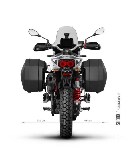 shad m0vt84if 3p system fijacion lateral moto guzzi v85 tt v85 tt travel