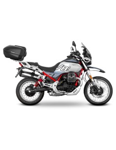 fijacion para maleta superior shad m0vt84st para moto guzzi v85 tt v85 tt travel