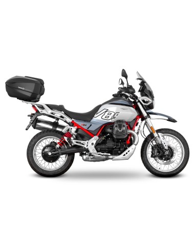 fijacion para maleta superior shad m0vt84st para moto guzzi v85 tt v85 tt travel