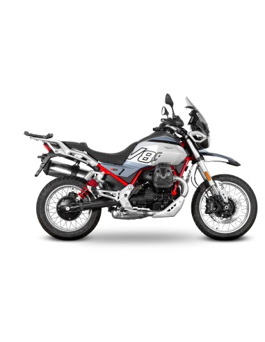 fijacion para maleta superior shad m0vt84st para moto guzzi v85 tt v85 tt travel