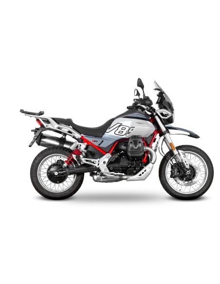 fijacion para maleta superior shad m0vt84st para moto guzzi v85 tt v85 tt travel