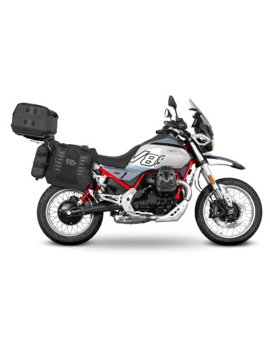 fijacion para maleta superior shad m0vt84st para moto guzzi v85 tt v85 tt travel