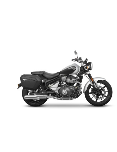soporte de maletas laterales shad 3p system para royal enfield meteor