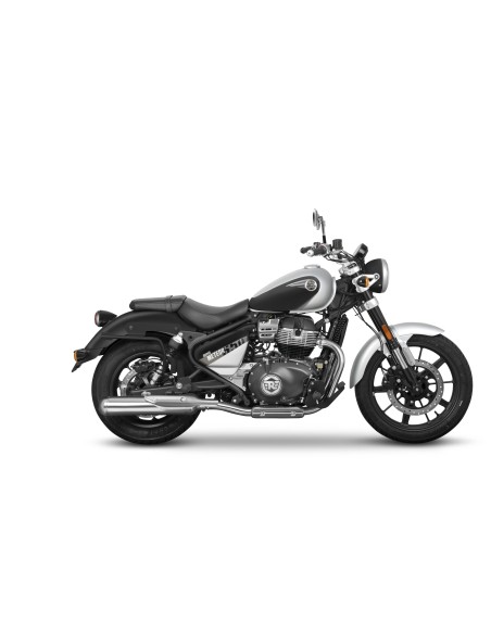 soporte de maletas laterales shad 3p system para royal enfield meteor
