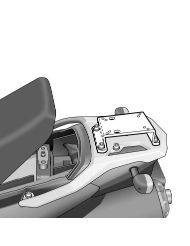 fijacion superior shad para maleta moto suzuki v strom dl s0vs12st