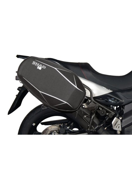 fijacion shad para alforjas de moto suzuki v strom 650 s0vs62se