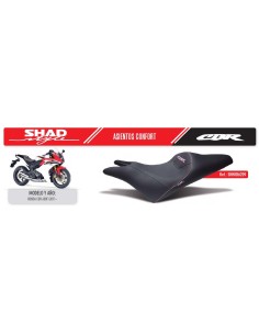 asiento confort shad para moto honda cbr 600f 2011 2012 shh0b6201 2