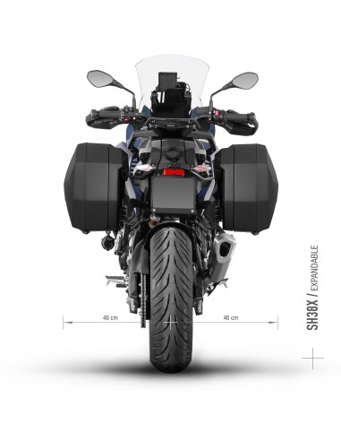 soportes de maletas shad 3p system bmw s1000xr w0sx14if