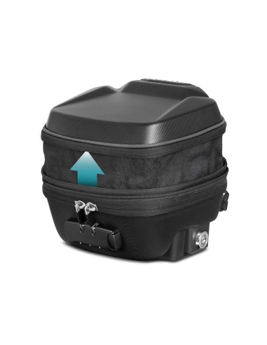 bolsa deposito shad x0se03clp click system e03cl pro 3 4 litros expansible