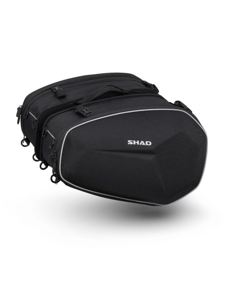 alforjas expandibles moto shad e48 2 unidades x0se482