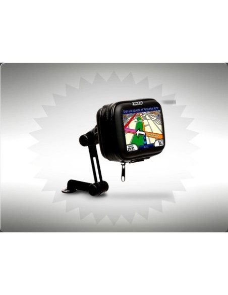 soporte gps para retrovisor de moto shad x0sg40m