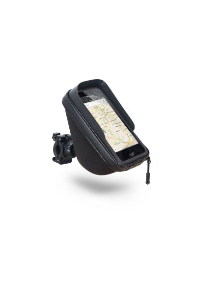 soporte telefono movil 6 6 con bolsillo 180 x 90 mm shad x0sg75h
