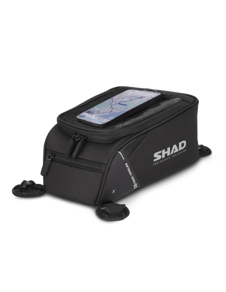 bolsa deposito imanes shad x0sl121m sl12m 5 litros para moto